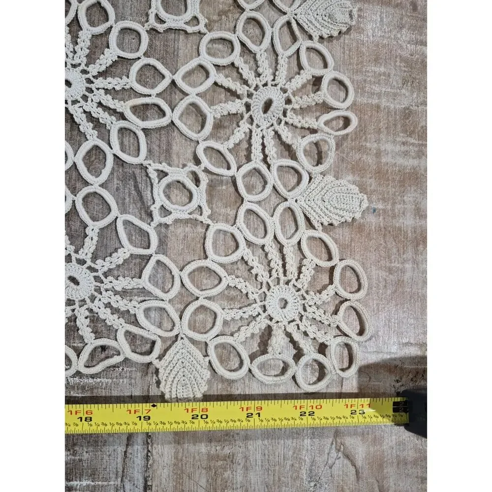 Antique Lace Embroidery Handmade Needlework Lace Trim